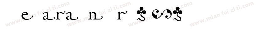 Adobe Garamond Pro 2012字体转换